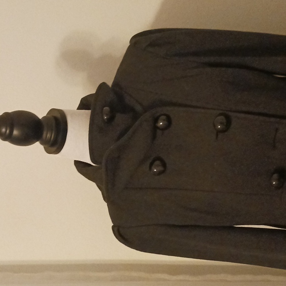 Guess dark gray wool coat fully lined